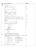 Đề ôn HK I Toán 12 số 3