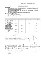 kiem tra 1 tiet hinh co ma tra