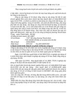 Thực trạng hạch toán chi phí sản xuất và tính giá thành sản phẩm