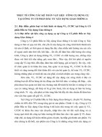 THỰC TẾ CÔNG TÁC KẾ TOÁN VẬT LIỆU  CÔNG CỤ DỤNG CỤ TẠI CÔNG TY CỔ PHẦN ĐẦU TƯ XÂY DỰNG GIAO THÔNG 6