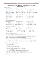 đề cương ôn tập toán 10 HKI(cơ bản)