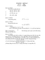 De thi hoc ki I Toan 9