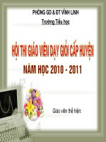 KHOA HỌC 5 - ĐÁ VÔI