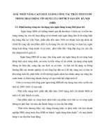 GIẢI  PHÁP NÂNG CAO CHẤT LƯỢNG CÔNG TÁC PHÂN TÍCH TCDN TRONG HOẠT ĐỘNG TÍN DỤNG CỦA NHTMCP SÀI GÒN -  HÀ NỘI