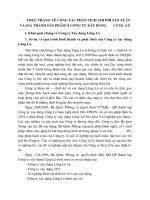 Thực trạng về công tác phân tích chi phí sản xuất và giá thành sản phẩm ở công ty xây dựng        Lũng  lô