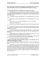 Một số giải pháp và kiến nghị nhằm nâng cao hoạt động cho vay và hoàn thiện công tác kế toán cho vay tại NHNN & PTNT huyện Lục Ngạn