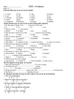 TEST 2 ENGLISH 6