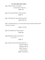 Đề GLHS giỏi khối 2