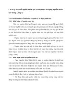 Cơ sở lý luận về nguồn nhân lực và hiệu quả sử dụng nguồn nhân lực trong Công ty