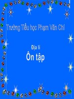 Ôn tập địa lý 5