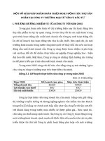 MỘT SỐ GIẢI PHÁP NHẰM HOÀN THIỆN HOẠT ĐỘNG TIÊU THỤ SẢN PHẨM TẠI CÔNG TY THƯƠNG MẠI TƯ VẤN VÀ ĐẦU TƯ