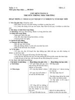 Giáo Án HĐNGLL khối 6