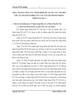 THỰC TRẠNG CÔNG TÁC THẨM ĐỊNH DỰ ÁN XIN VAY VỐN ĐỐI VỚI CÁC DOANH NGHIỆP XÂY LẮP TẠI CHI NHÁNH TRONG THỜI GIAN QUA