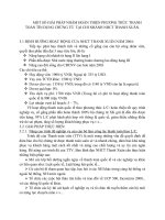 MỘT SỐ GIẢI PHÁP NHẰM HOÀN THIỆN PHƯƠNG THỨC THANH TOÁN TÍN DỤNG CHỨNG TỪ  TẠI CHI NHÁNH NHCT THANH XUÂN