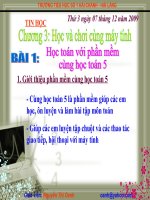 hoc toan voi phan mem hoc toạn 5