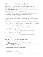 VỞ BÀI TẬP LỚP 4 HKII