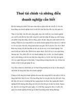 Thuê tài chính và những điều doanh nghiệp cần biết