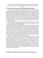 NHẬN  XÉT VÀ KIẾN NGHỊ VỀ CÔNG TÁC KẾ TOÁN VẬT LIỆU CÔNG CỤ DỤNG CỤ TẠI CÔNG TY THƯƠNG MẠI XÂY DỰNG BẠCH ĐẰNG