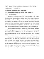 THỰC TRẠNG CÔNG TÁC KẾ TOÁN HUY ĐỘNG VỐN TẠI CHI NHÁNH BIDV – BẮC HÀ NỘI