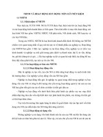 NHTM VÀ HOẠT ĐỘNG HUY ĐỘNG TIỀN GỬI TIẾT KIỆM