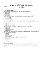 Kiểm tra học kỳ I (đề 1)