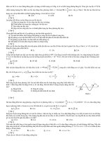 Đề ôn thi đại học vật lý