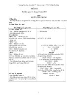 Giáo án 5-Tuần 17