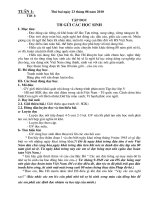 Toán 5 - Tuần 1