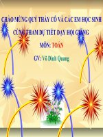 So sánh 2 số thập phân