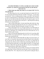 GIẢI PHÁP MỞ RỘNG VÀ NÂNG CAO HIỆU QUẢ CHO VAY ĐỐI VỚI KHU VỰC KINH TẾ NGOÀI QUỐC DOANH TẠI CHI NHÁNH NHCT HÀ TÂY