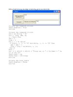 bài tập CLC Đếm số chữ số trong câu nhập và tính tổng giá trị các chữ số đó