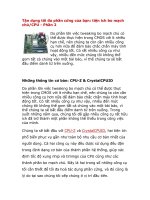 Tận dụng tối đa phần cứng