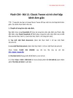 Học Adobe Flash CS4 cơ bản Flash CS4