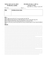 Kiem tra 1 tiet tin 9