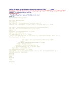 Các chiêu thức trong lập trình Liệt kê tất cả các tài nguyên mạng đang trong trạng thái “Mở”