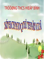 chuyên đề trò chơi dân gian