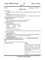 Sinh 6 tiet 29 theo chuẩn