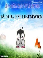 bai: Ba dinh luat Niu ton