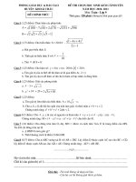 Đề thi HSG toán huyện Khoái Châu 2010