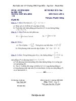 TH đề kiểm tra môn Toán 6-12(Tuấn Anh-Nga Điền)