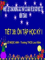 On tap hoc ky I - Dai so 8