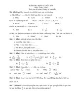 ĐỀ TOÁN 5 CHUẨN