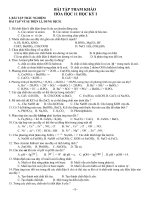 Đề cương ôn thi HKI khối 11