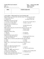 kiểm tra 15 phút bài 1