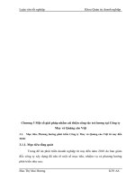 Chương 3 Một số giải pháp nhằm cải thiện công tác trả lương tại Công ty May và Quảng cáo Việt