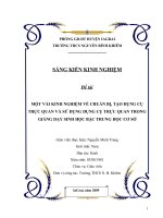 SÁNG KIẾN KN ĐẠT GIẢI