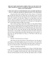 MỘT SỐ Ý KIẾN NHẰM HOÀN THIỆN CÔNG TÁC KẾ TOÁN TẬP HỢP CHI PHÍ SẢN XUẤT VÀ TÍNH GIÁ THÀNH SẢN PHẨM TẠI CÔNG TY IN CÔNG ĐOÀN