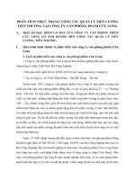 PHÂN TÍCH THỰC TRẠNG CÔNG TÁC QUẢN LÝ TIỀN LƯƠNG TIỀN THƯỞNG TẠI CÔNG TY VĂN PHÒNG PHẨM CỬU LONG