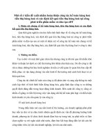 Một số ý kiến đề xuất nhằm hoàn thiện công tác kế toán hàng hoá tiêu thụ hàng hoá và xác định kết quả tiêu thụ hàng hoá tại công phát triển phần mềm và dào tạo eDT