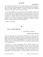 I SAY A LITTLE PRAYER